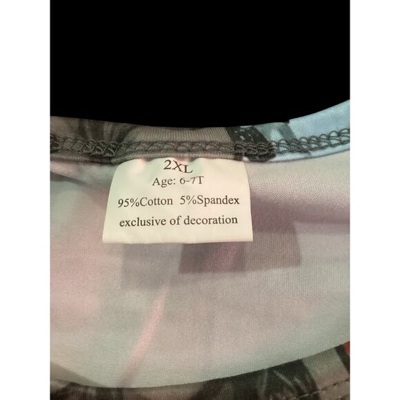 Taylor Swift Twirl Dress, Girls 6/7T, Self Made Swift Collage Print Dress - Picture 3 of 3